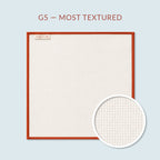 Close-up of TYGLY G5 exfoliating dobby waffle texture